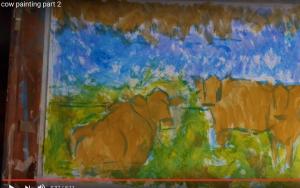 Cow Painting - Video part 2